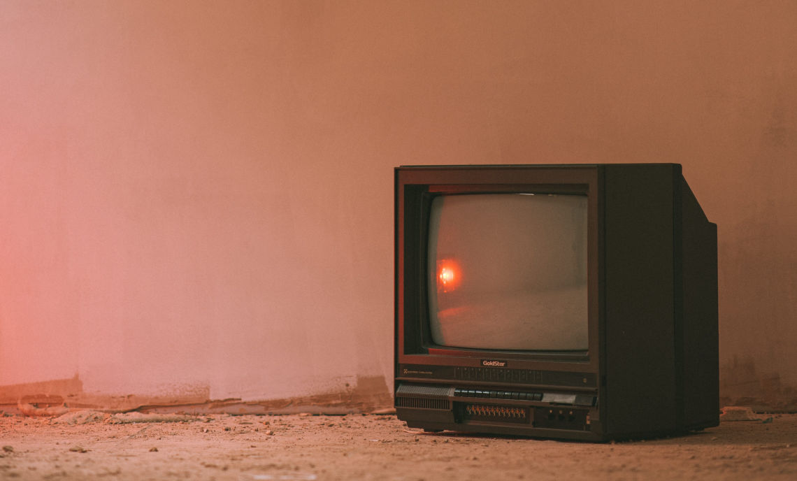 Old-style TV